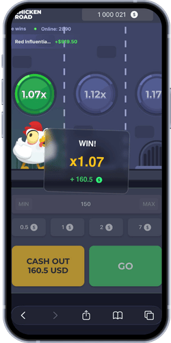 Chickenroad Space-optie activeren